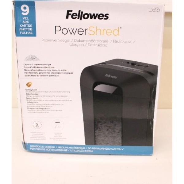 SALE OUT. Fellowes Powershred LX50 Cross-Cut ...