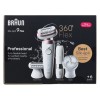 Braun Silk-épil 9 Flex 9-360 3D 40 tweezers Rose, White