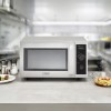 Caso Ceramic Microwave | CM 1000 | Free standing | 1000 W | Stainless Steel/Black