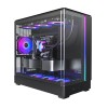 Case|MONTECH|micro ATX/Mini-ITX|Black|Midi Tower|PC|KING 15 PRO|KING15PRO(B)