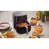 Philips Essential HD9280/70 fryer Single 6.2 L 2000 W Deep fryer Black, Silver