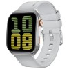 Weofly Edge 2 Smartwatch - Multifunction Watch Bluetooth BT5.3 Silver