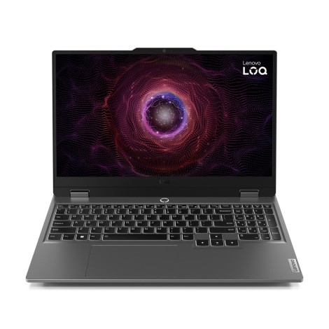 Lenovo LOQ 15ARP9 AMD Ryzen™ 7 7435HS Laptop 39.6 cm (15.6") Full HD 16 GB DDR5-SDRAM 512 GB SSD NVIDIA GeForce RTX 4050 Wi-Fi 6 (802.11ax) Grey