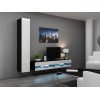 Cama TV stand VIGO NEW 30/180/40 black/white gloss