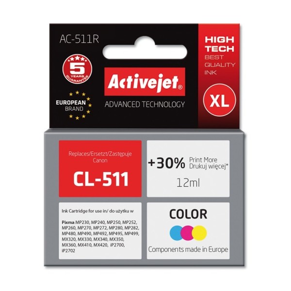 Activejet AC-511R Ink cartridge (replacement for ...