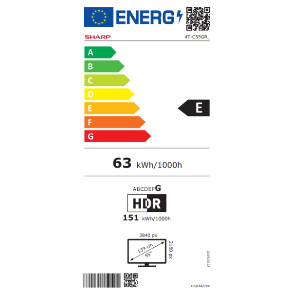 Sharp 55GR8265E | 55 | Smart ...