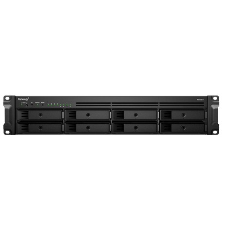 Synology | Rack NAS | RS1221+ | Up to 8 HDD/SSD Hot-Swap | AMD Ryzen | Ryzen V1500B Quad Core | Processor frequency 2.2 GHz | 4 GB | DDR4