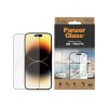 PanzerGlass | Screen protector | Apple | iPhone 14 Pro | Glass | Clear | Ultra-Wide Fit; Easy installation; Privacy Filter; Fingerprint resistant | Anti-Reflective