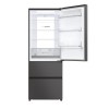 Haier 3D 70 Serie 5 HTR5719ENPT Freestanding 528 L Black