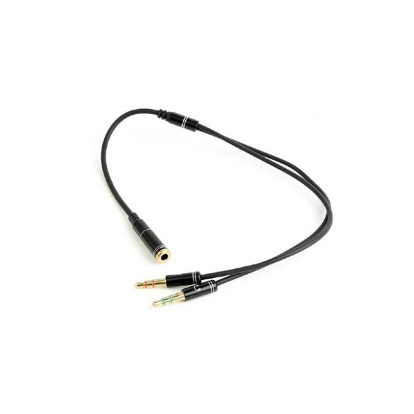 CABLE AUDIO 3.5MM SOCKET TO/2X3.5MM PLUG ...