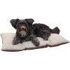 KERBL Ely Brown-Beige Lounge Cushion - Pet Bed - 70 x 45 x 9 cm