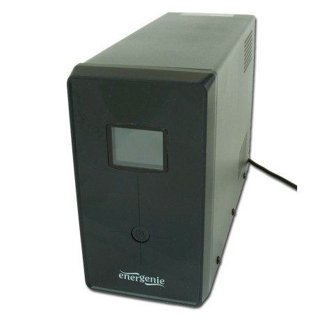 EnerGenie | UPS with USB and LCD display, Black | 1200 VA