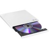 H.L Data Storage | Ultra Slim Portable DVD-Writer | GP60NW60 | Interface USB 2.0 | DVD±R/RW | CD read speed 24 x | CD write speed 24 x | White | Desktop/Notebook