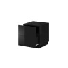 Cama bedside table REJA black gloss/black gloss