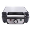 Camry | Waffle maker | CR 3025 | 1150 W | Number of pastry 4 | Belgium | Black/Stainless steel