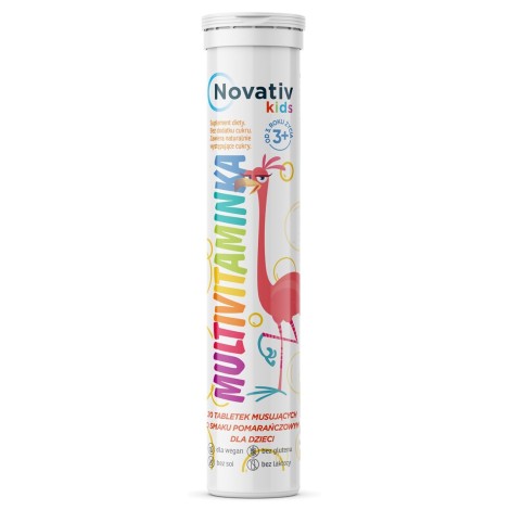 Novativ Kids Multivitamin 20 tablets