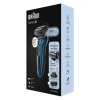 Braun | Shaver | 61-B1500s | Operating time (max) 50 min | Wet & Dry | Blue/Black