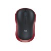 Logitech | Mouse | M185 | Wireless | Red