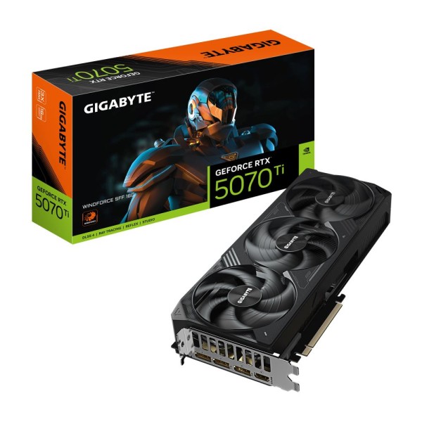 Graphics Card|GIGABYTE|NVIDIA GeForce RTX 5070 Ti|16 ...