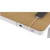 Tuckano Electric height adjustable desk ET119W-C white/oak