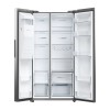 Haier Side by side Refrigerator HSW59F18EIMM (601L; inox)