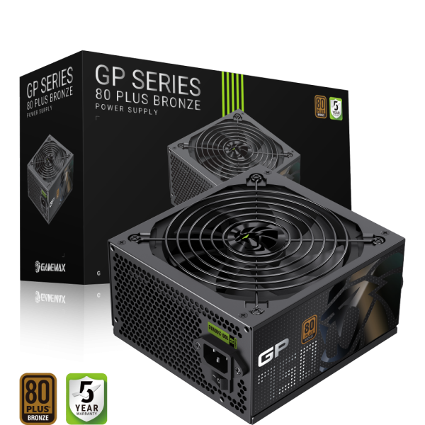 Gamemax Power Supply, 80 PLUS, Bronze ...
