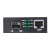 Intellinet 10GBase-T to 10GBase-R Media Converter, 1 x 10 GB SFP+ Slot, 1 x 10GB RJ45 Port