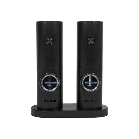 Electric salt and pepper grinder with window BLOW SP-01