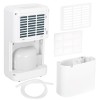 Adler | Compressor Air Dehumidifier | AD 7861 | Power 280 W | Suitable for rooms up to 60 m³ | Water tank capacity 2 L | White