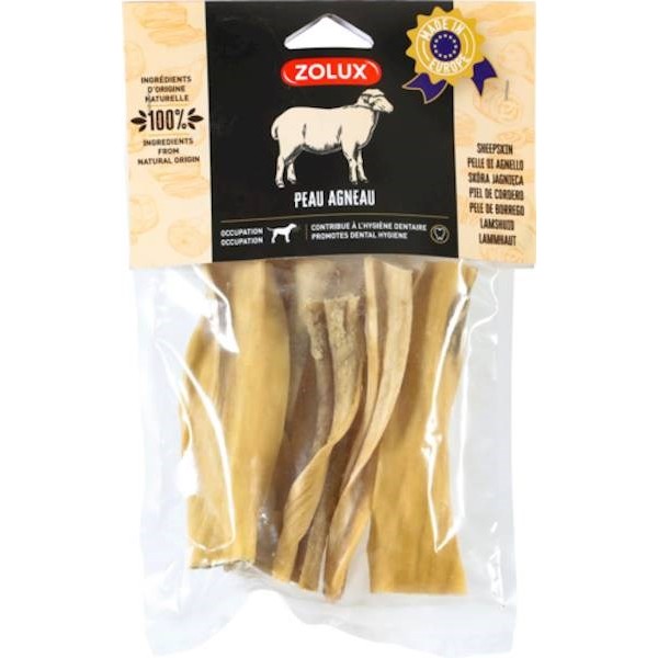 ZOLUX Lambskin Dog Treat - 100g