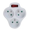 Esperanza ELK304W Electrical Splitter 3 sockets switch White