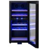 Adler | Wine Cooler | AD 8080 | Energy efficiency class G | Free standing | Bottles capacity 24 | Cooling type Compressor | Black