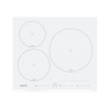 Cata INSB 6003 E2 WH Hob, Induction, Width 59cm, 3 cooking zones, Touch control, White | CATA