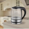 Feel-Maestro MR062 electric kettle 1.2 L Black, Transparent 1630 W