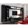 Cama Full cabinet VIGO '180' 180/40/30 black/black gloss