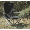 Outwell Spruce Arm Chair Ink Black Stylish Camping Chair, Black | Outwell