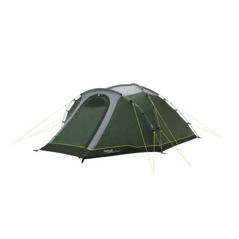 Outwell Cloud 4 Four Room Dome Tent for 4 Persons, Green | Outwell