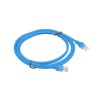 Lanberg PCU6-10CC-0200-B networking cable 2 m Cat5e U/UTP (UTP) Blue 10-PACK