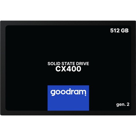 Goodram CX400 gen.2 2.5" 512 GB Serial ATA III 3D TLC  NAND