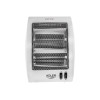 Adler | Heater | AD 7709 | Halogen Heater | 800 W | Number of power levels 2 | White