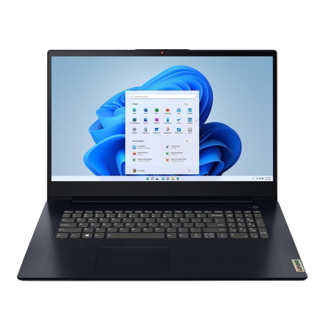 Lenovo IdeaPad 3 Intel® Core™ i5 i5-1235U Laptop 43.9 cm (17.3") Full HD 8 GB DDR4-SDRAM 512 GB SSD Wi-Fi 5 (802.11ac) Windows 11 Blue