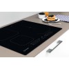 Indesit IB 65B60 NE Black Built-in 59 cm Zone induction hob 4 zone(s)