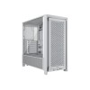 Corsair PC Case | Frame 4000D RS Modular | White | Mid-Tower | Power supply included No