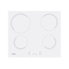 Candy | Hob | CH64CCW | Vitroceramic | Number of burners/cooking zones 4 | Touch | White