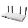 MikroTik Cloud Router Switch 418-8P-8G-2S+5axQ2axQ-RM with RouterOS L5 rackmount case
