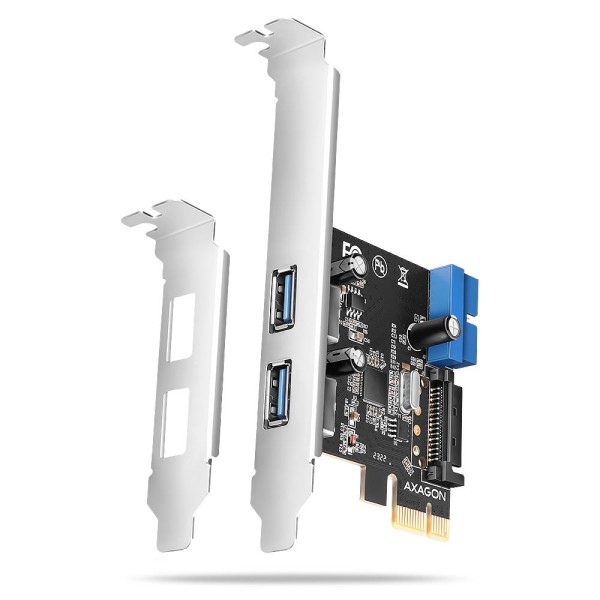 AXAGON PCI-Express card with a pair ...