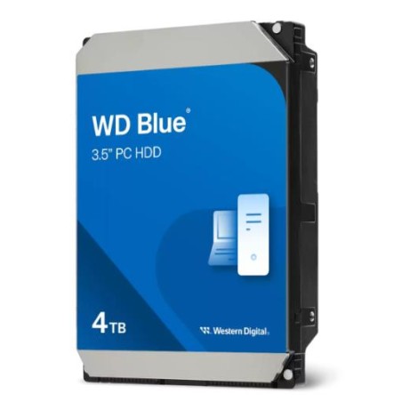HDD|WESTERN DIGITAL|Blue|4TB|128 MB|5400 rpm|3,5