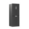 Whirlpool Refrigerator | WHK 26362 XBR4E | Energy efficiency class E | Free standing | Combi | Height 186.5 cm | No Frost system | Fridge net capacity 201 L | Freezer net capacity 106 L | Display | 37 dB | Black