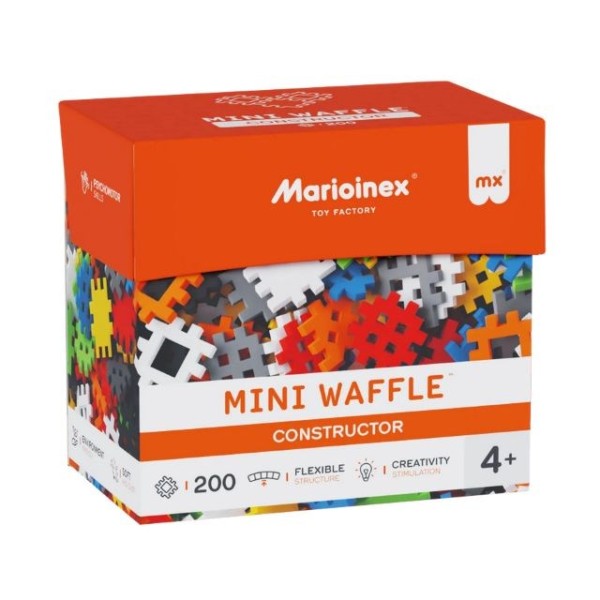 Marioinex Mini Waffle Building Blocks, 200 ...