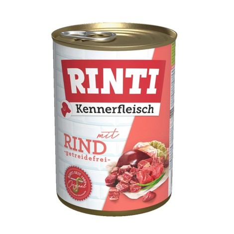 RINTI Kennerfleisch Beef - wet dog food - 400g